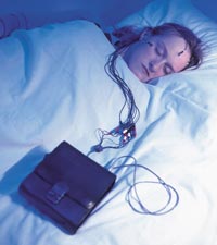 Техника позволяет проверить, видит человек сны, или нет (фото с сайта lboro.ac.uk).