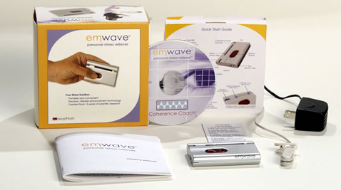 emWave стоит $199, включая, естественно, зарядник, клипсу-измеритель, CD с 